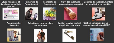 Coloc Invest s'occupe de tout et monte votre projet LMNP de A à Z